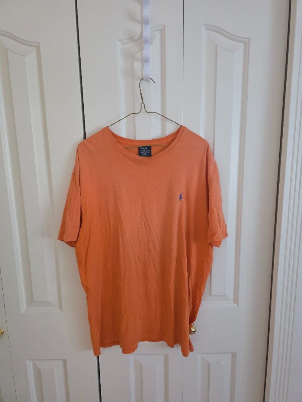 Men's Polo Ralph Lauren Orange Basic T-Shirt